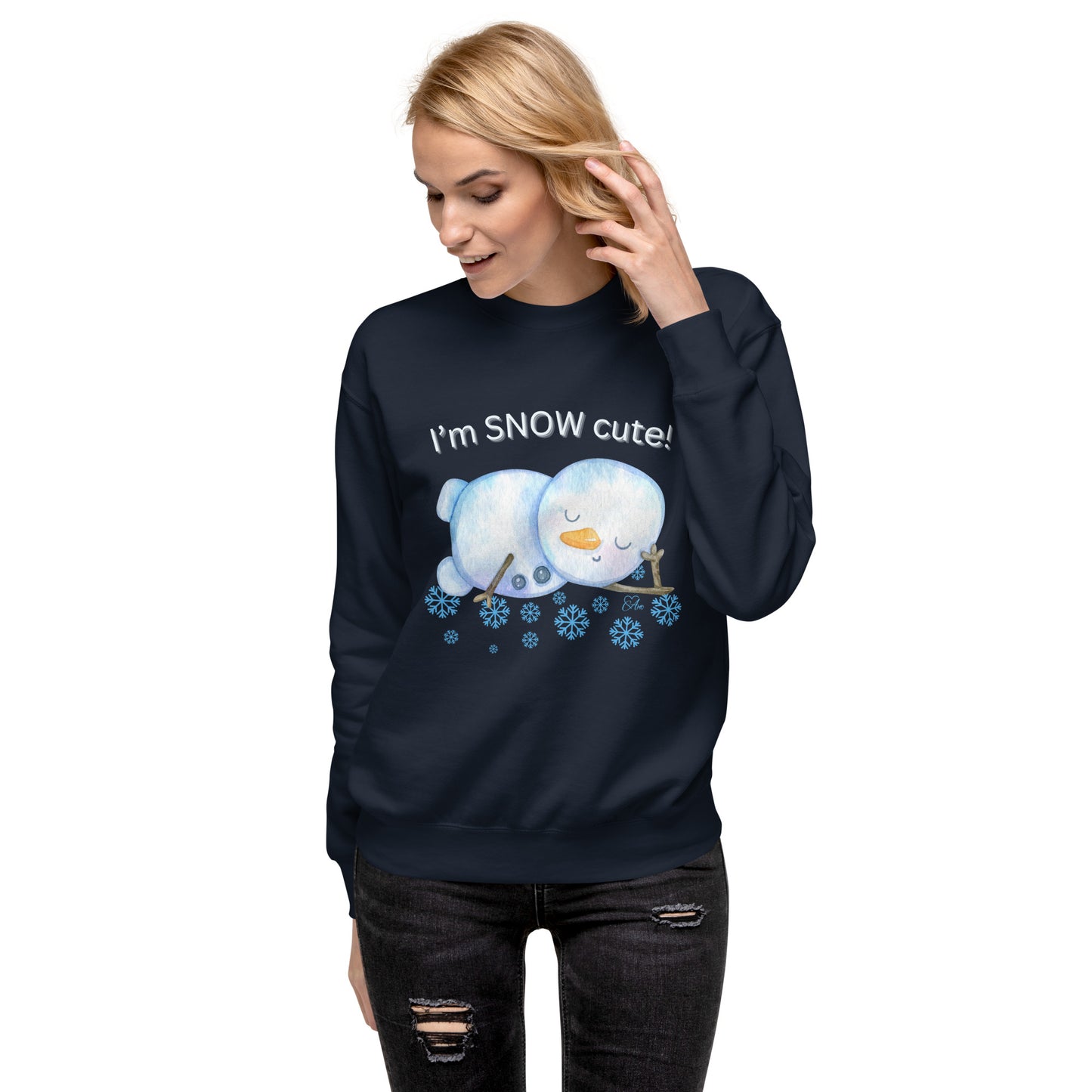 Snow Cute - Premium Sweatshirt