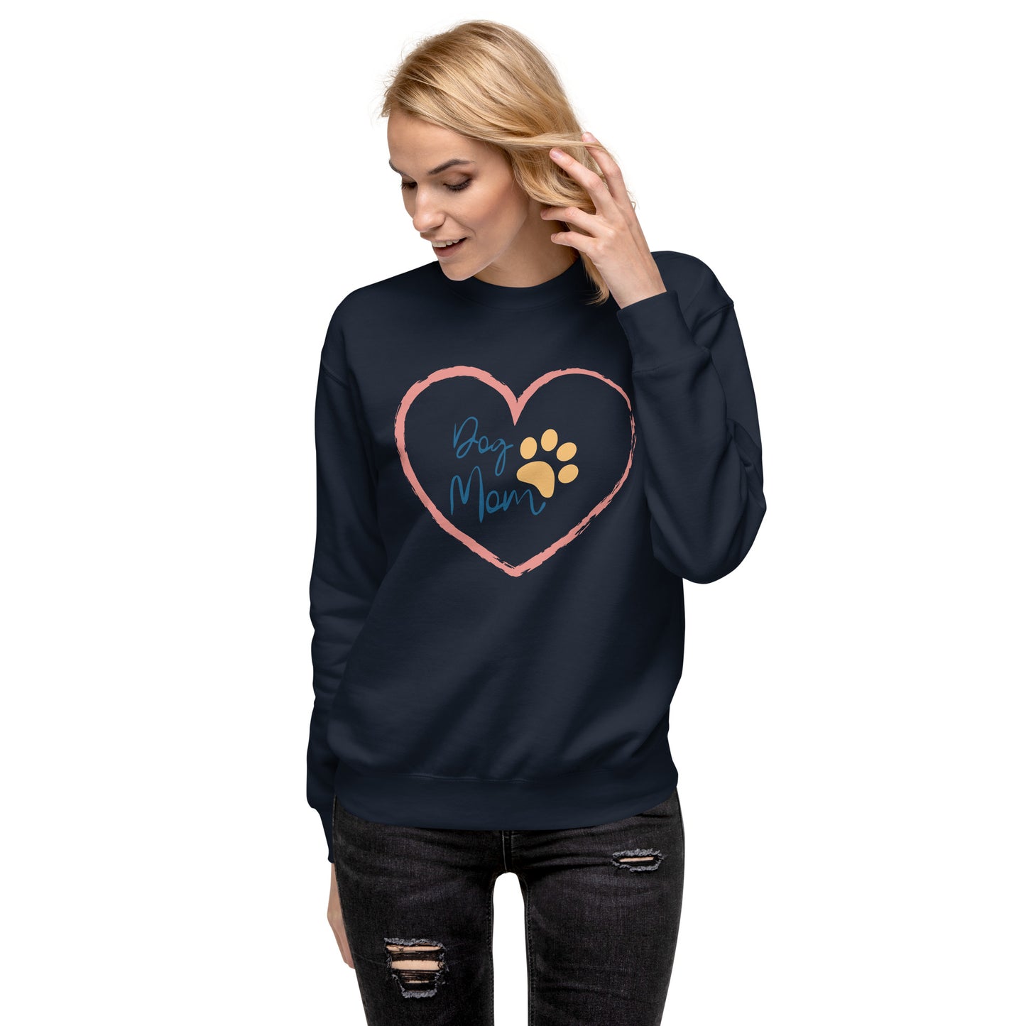 Dog Mom - Premium Sweatshirt