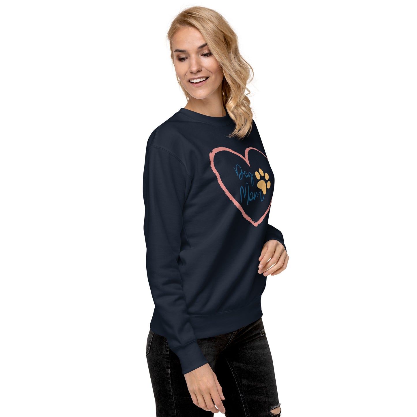 Dog Mom - Premium Sweatshirt
