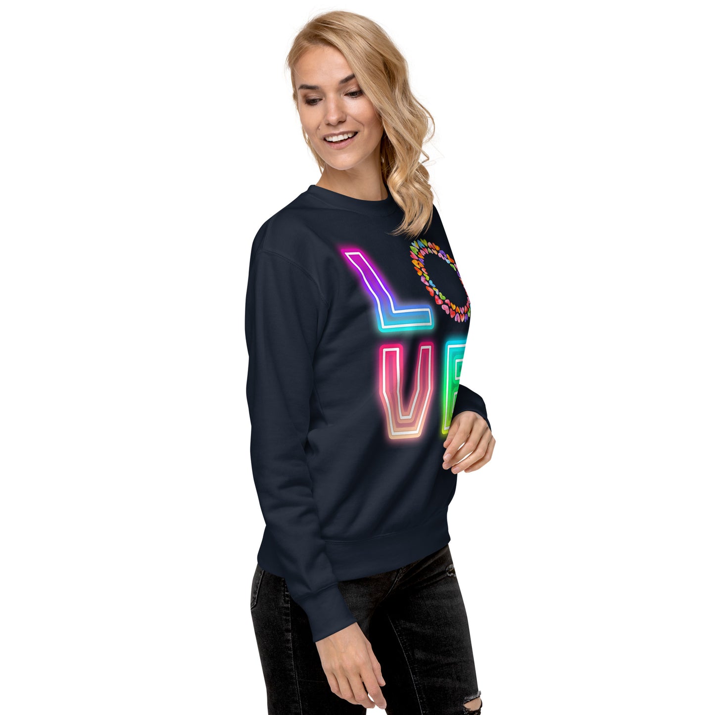 Rainbow Love - Premium Sweatshirt