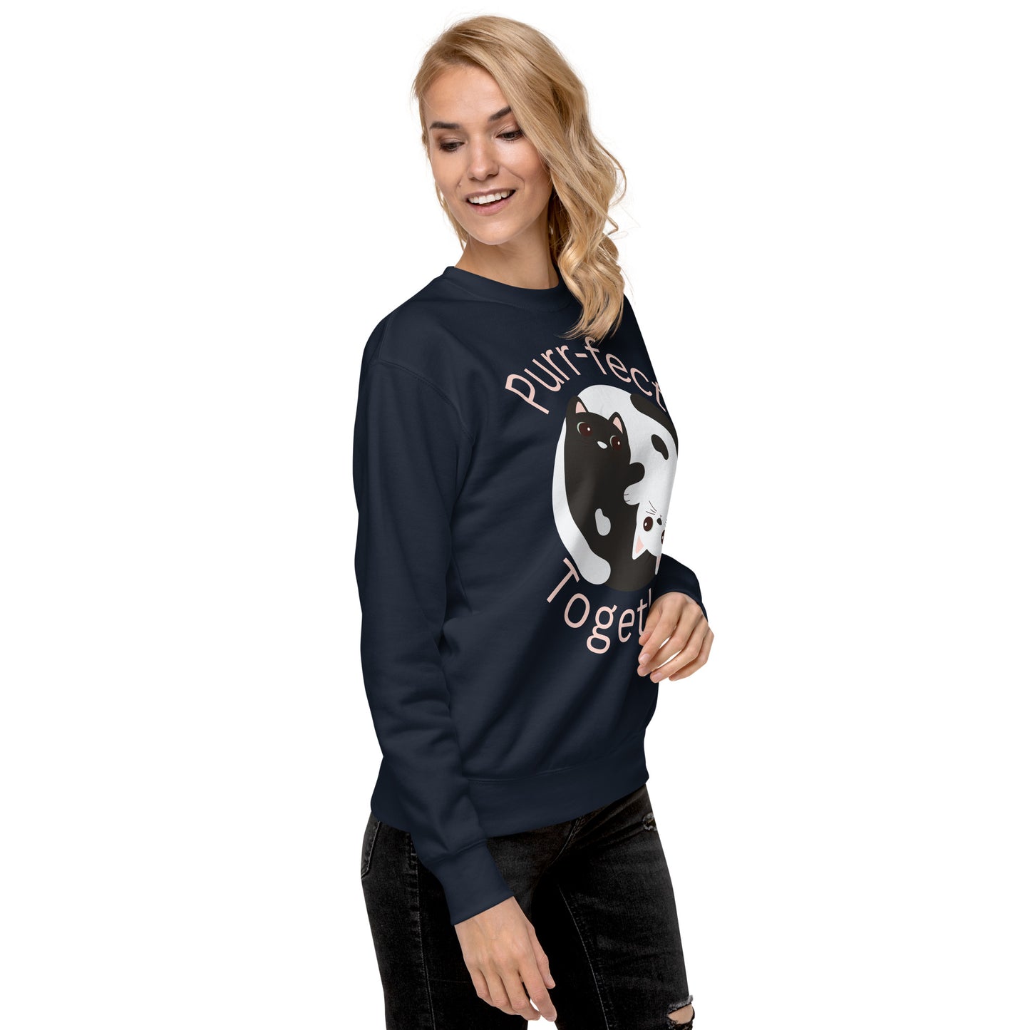 Purr-fect Together - Premium Sweatshirt