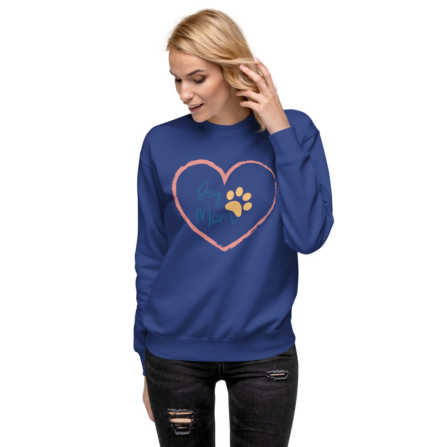 Dog Mom - Premium Sweatshirt