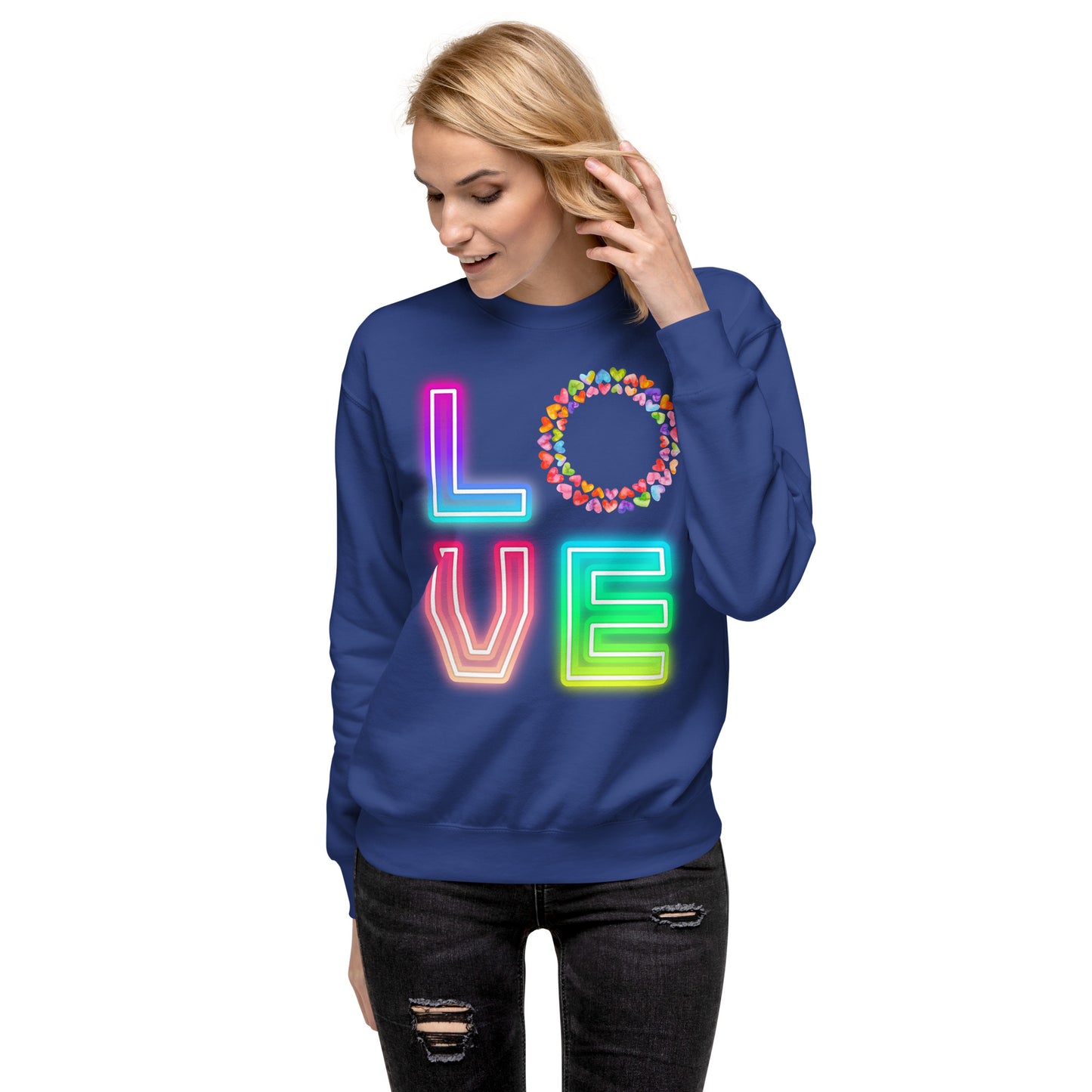 Rainbow Love - Premium Sweatshirt