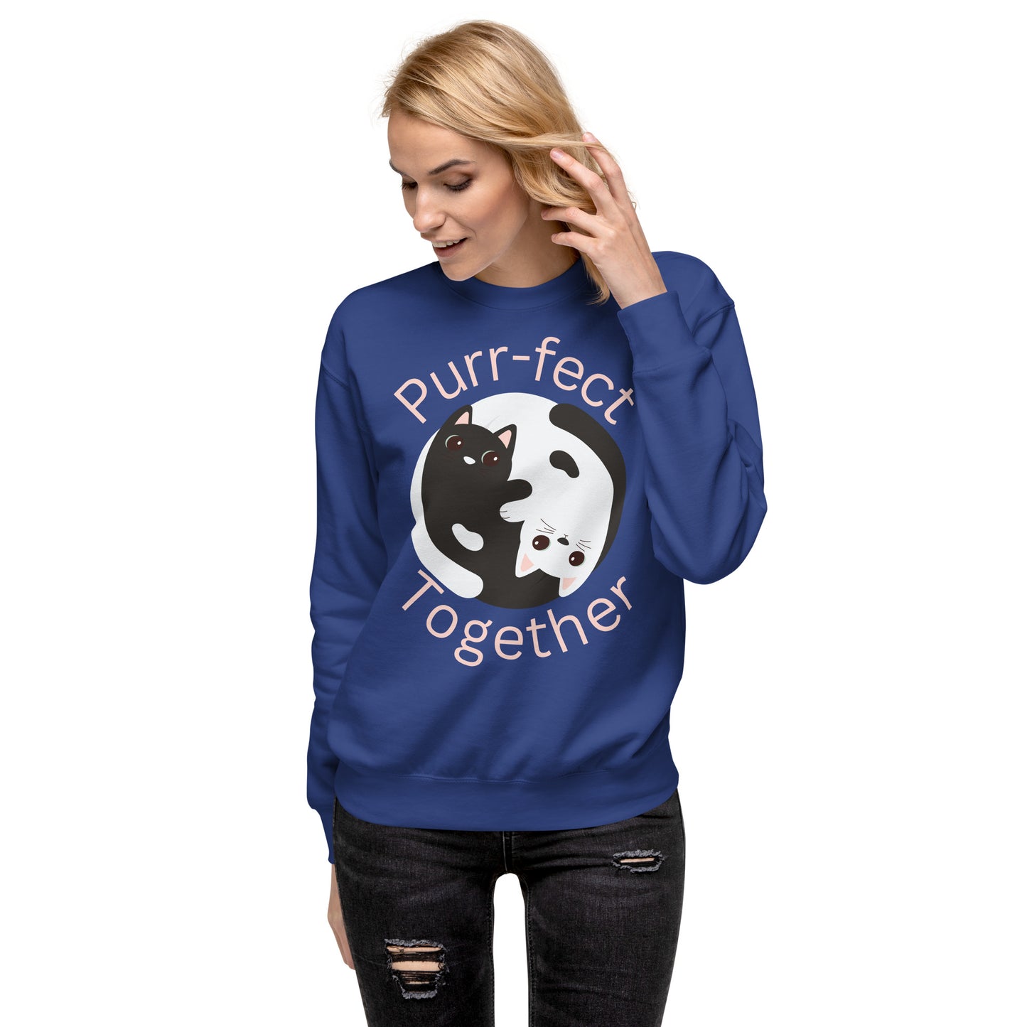 Purr-fect Together - Premium Sweatshirt