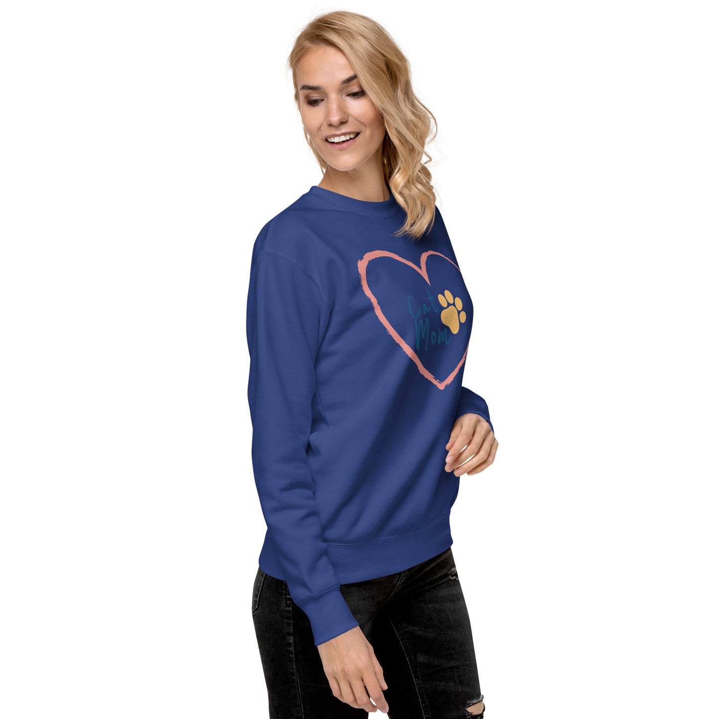 Cat Mom - Premium Sweatshirt