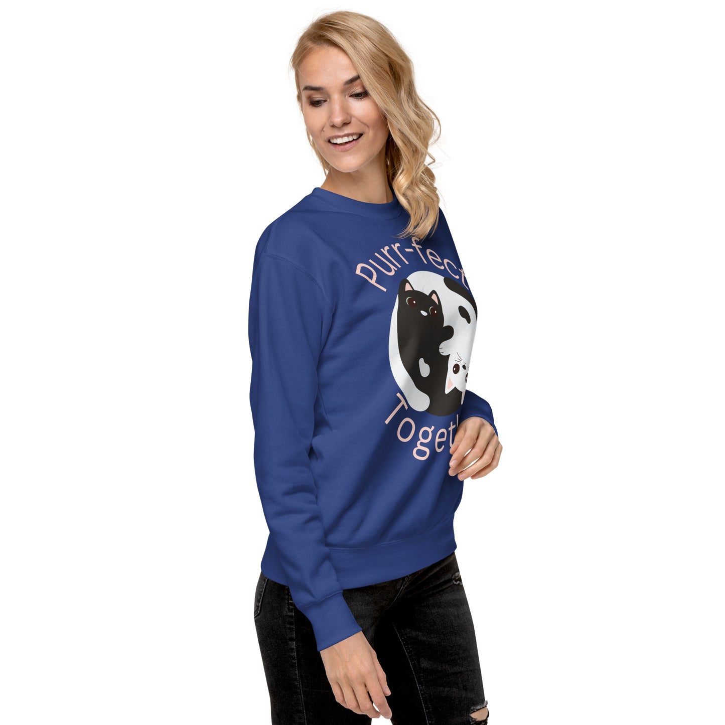 Purr-fect Together - Premium Sweatshirt