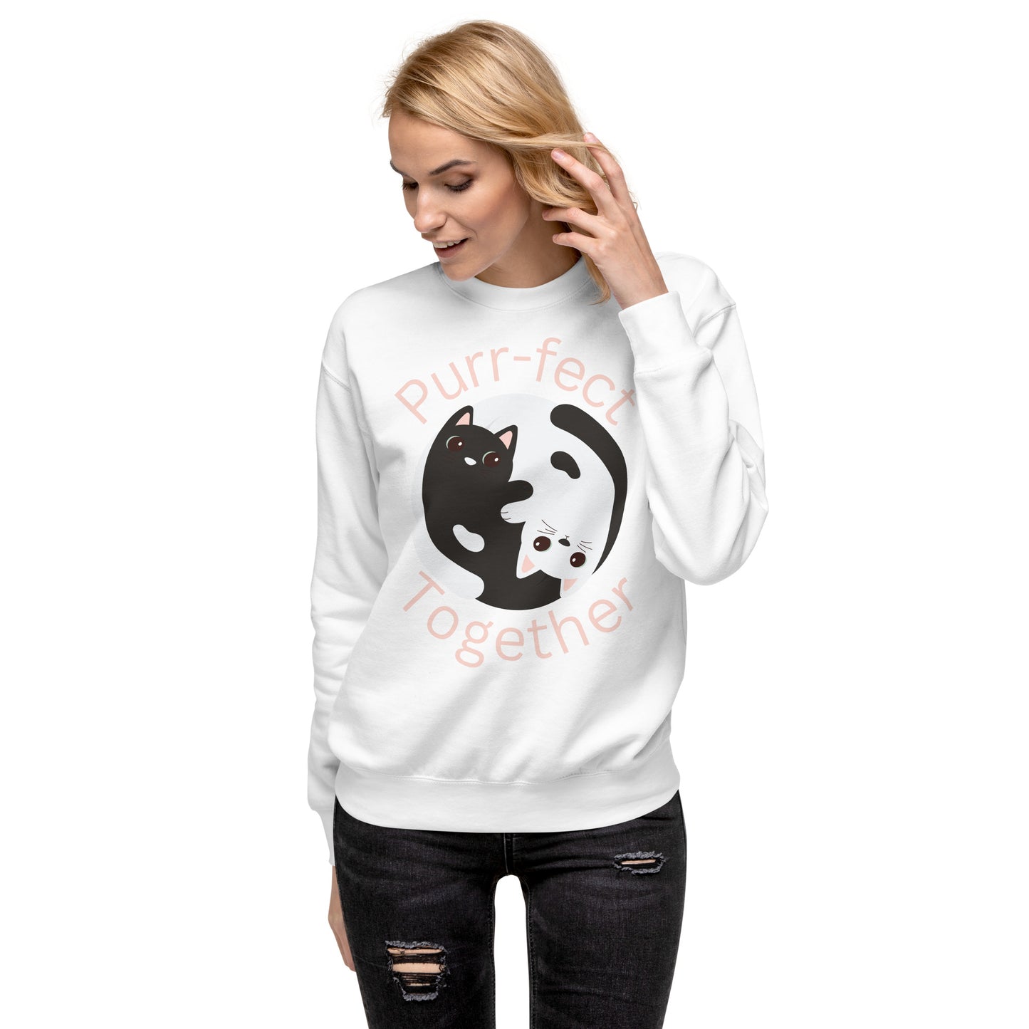 Purr-fect Together - Premium Sweatshirt