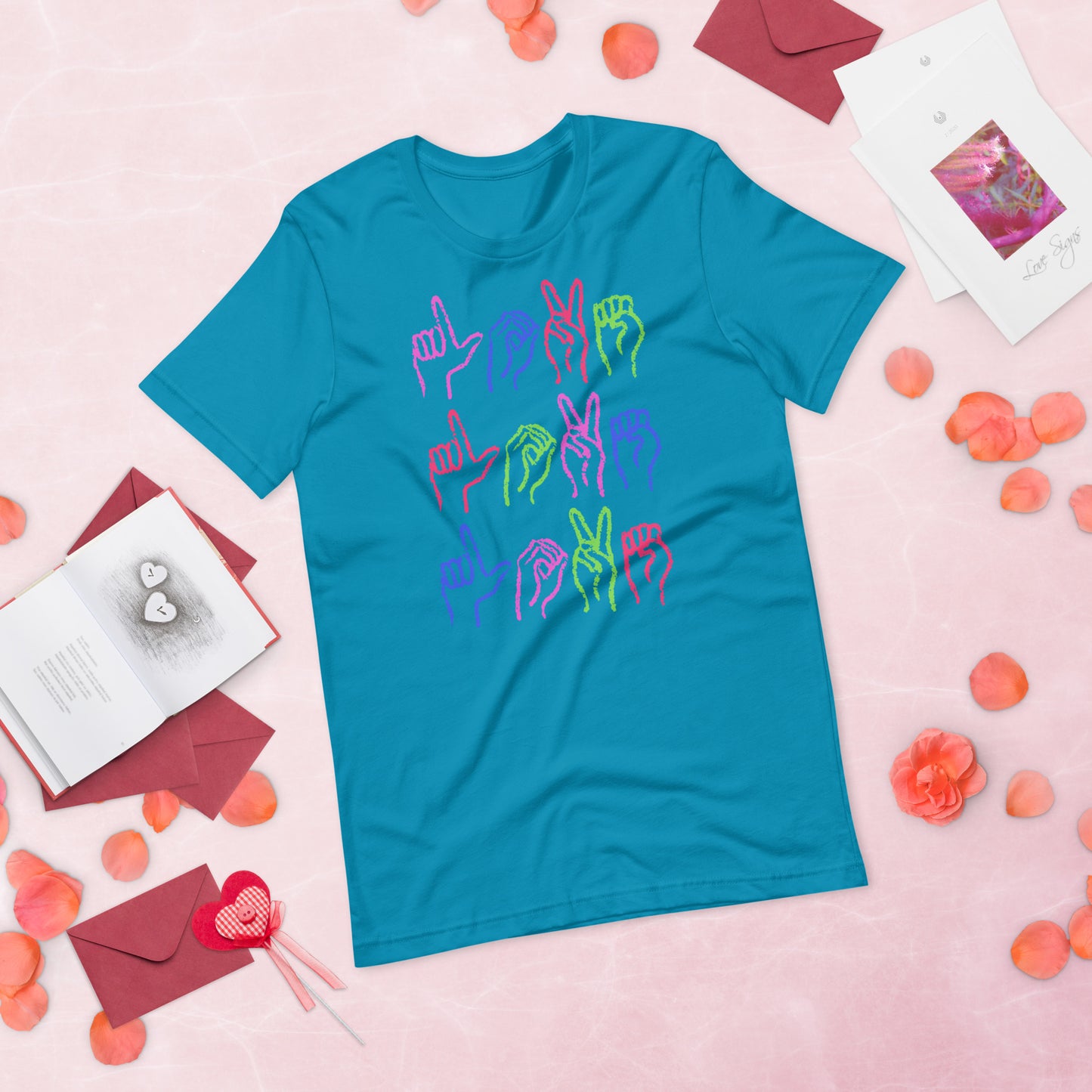 Love (Sign Language) - Lightweight T-Shirt