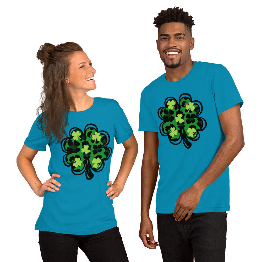 Leopard Clover - Lightweight T-Shirt