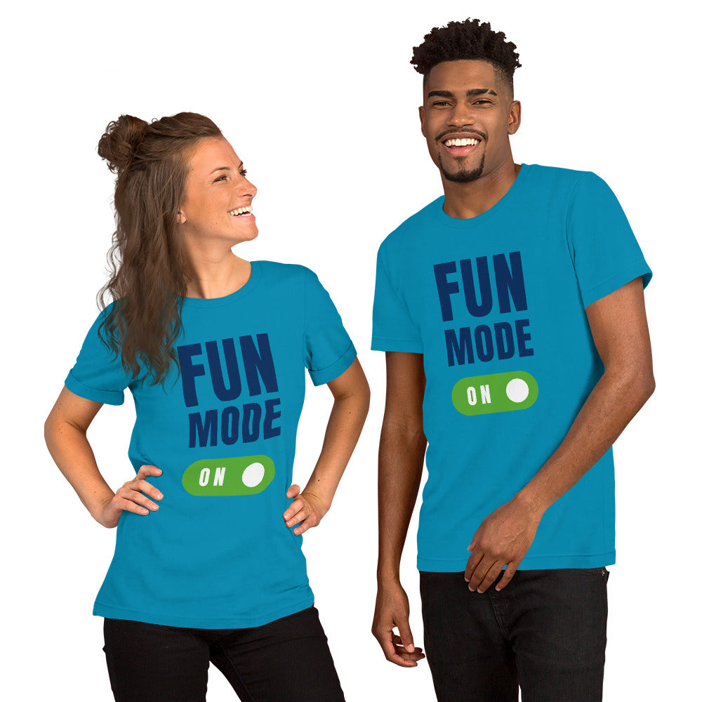Fun Mode ON (Light) - Lightweight T-Shirt