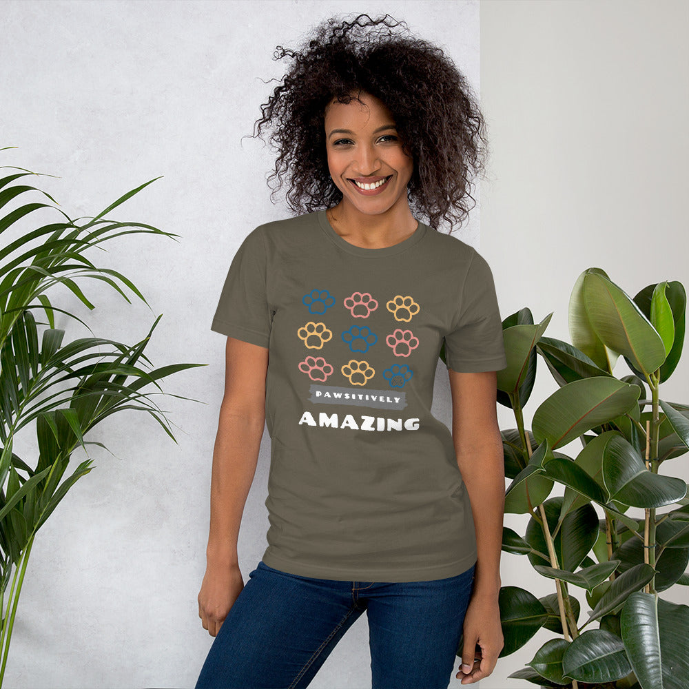 PAWS Dark - Lightweight T-Shirt