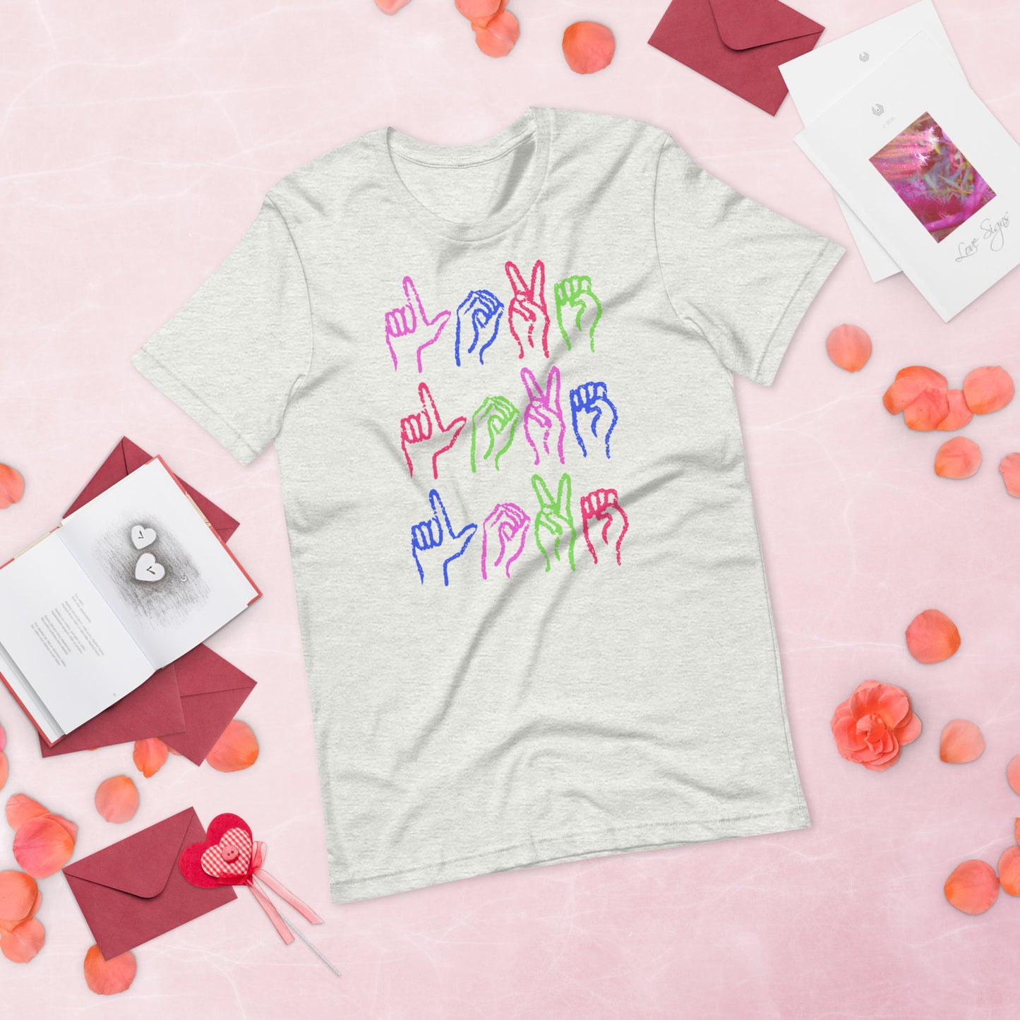 Love (Sign Language) - Lightweight T-Shirt