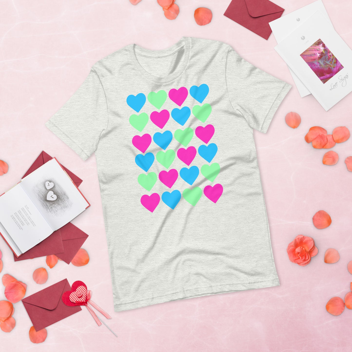 Bright Hearts - Lightweight T-Shirt