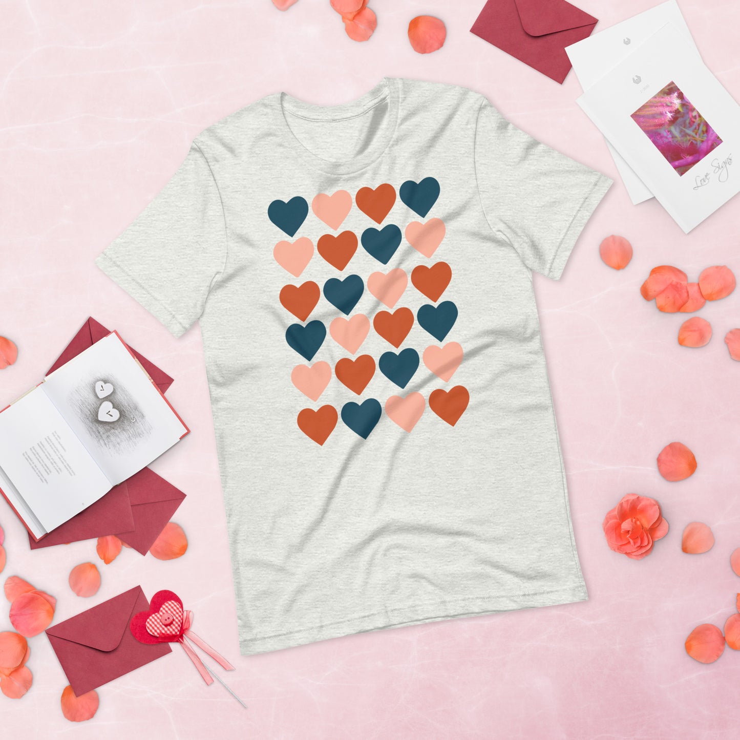 Neutral Hearts - Lightweight T-Shirt