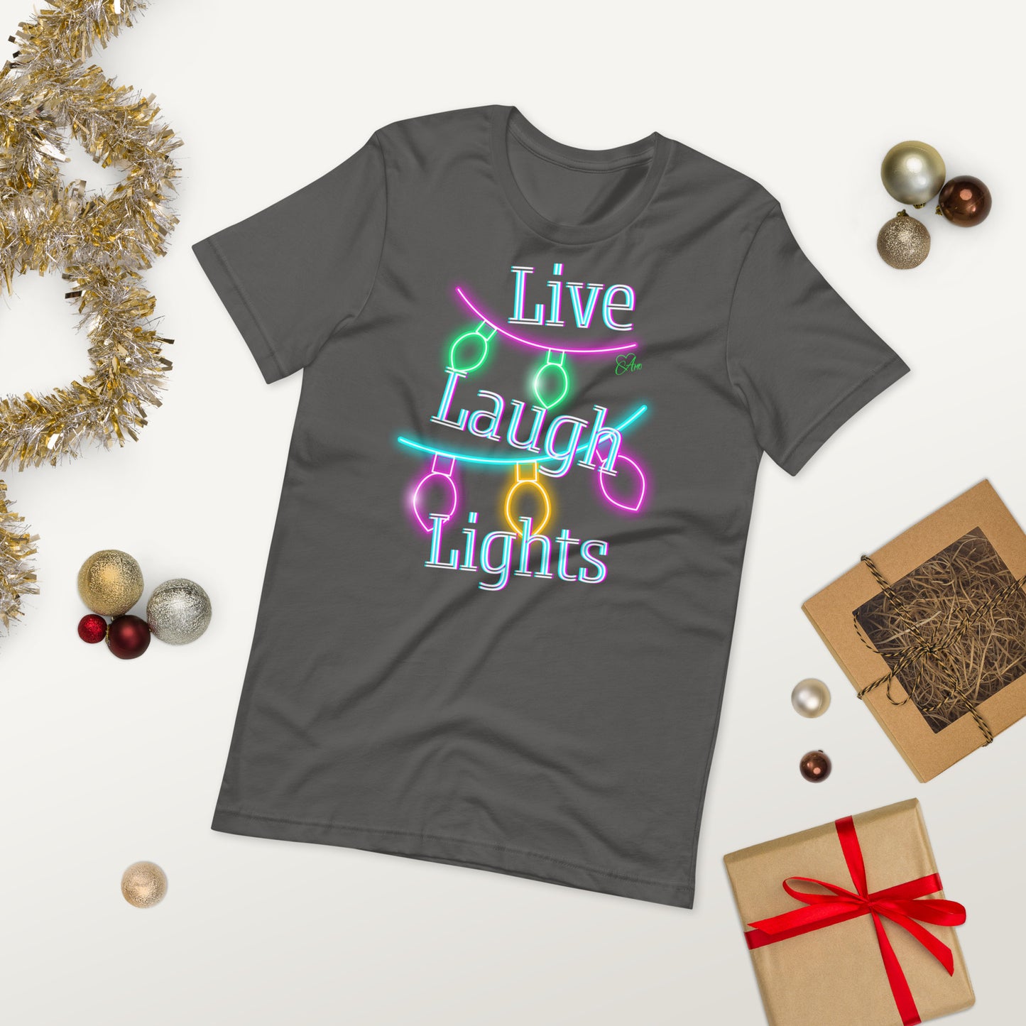 Lights Dark - Lightweight T-Shirt