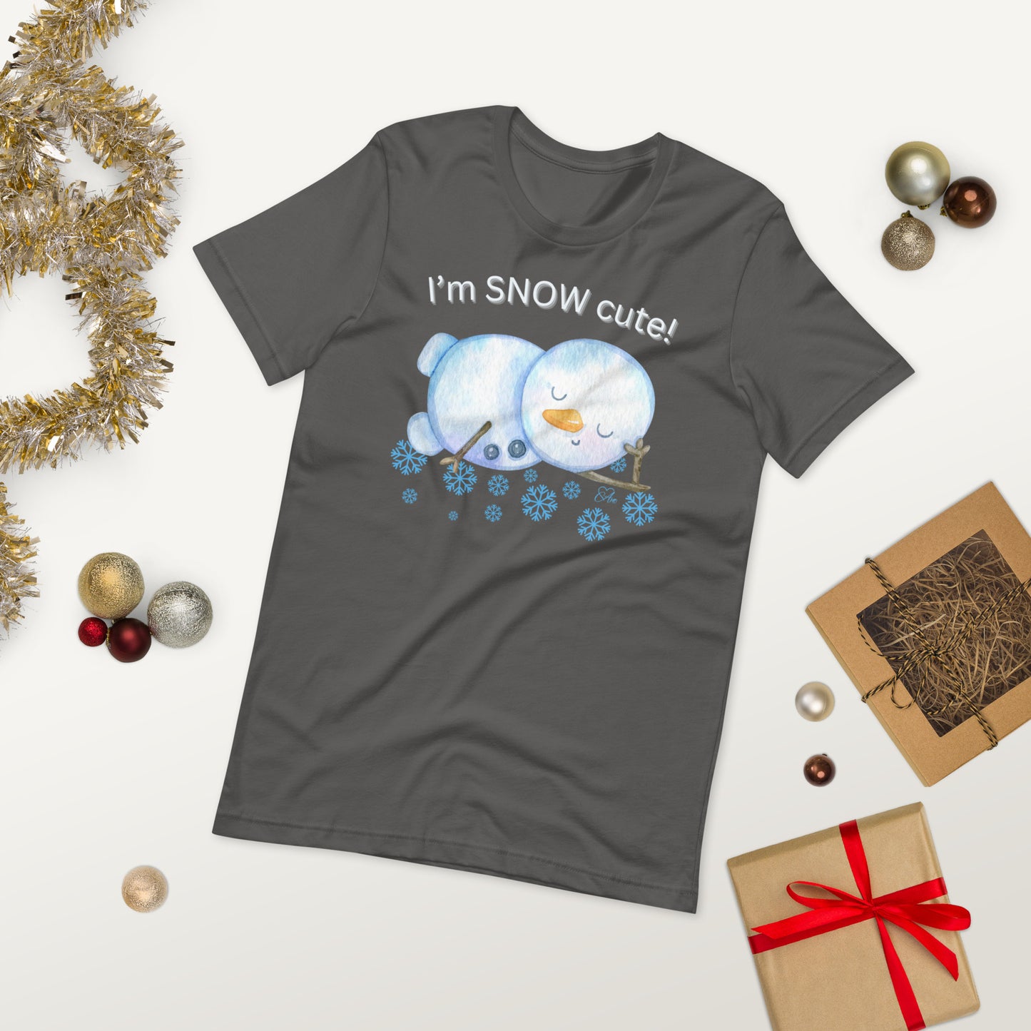 Snow Cute - Lightweight T-Shirt