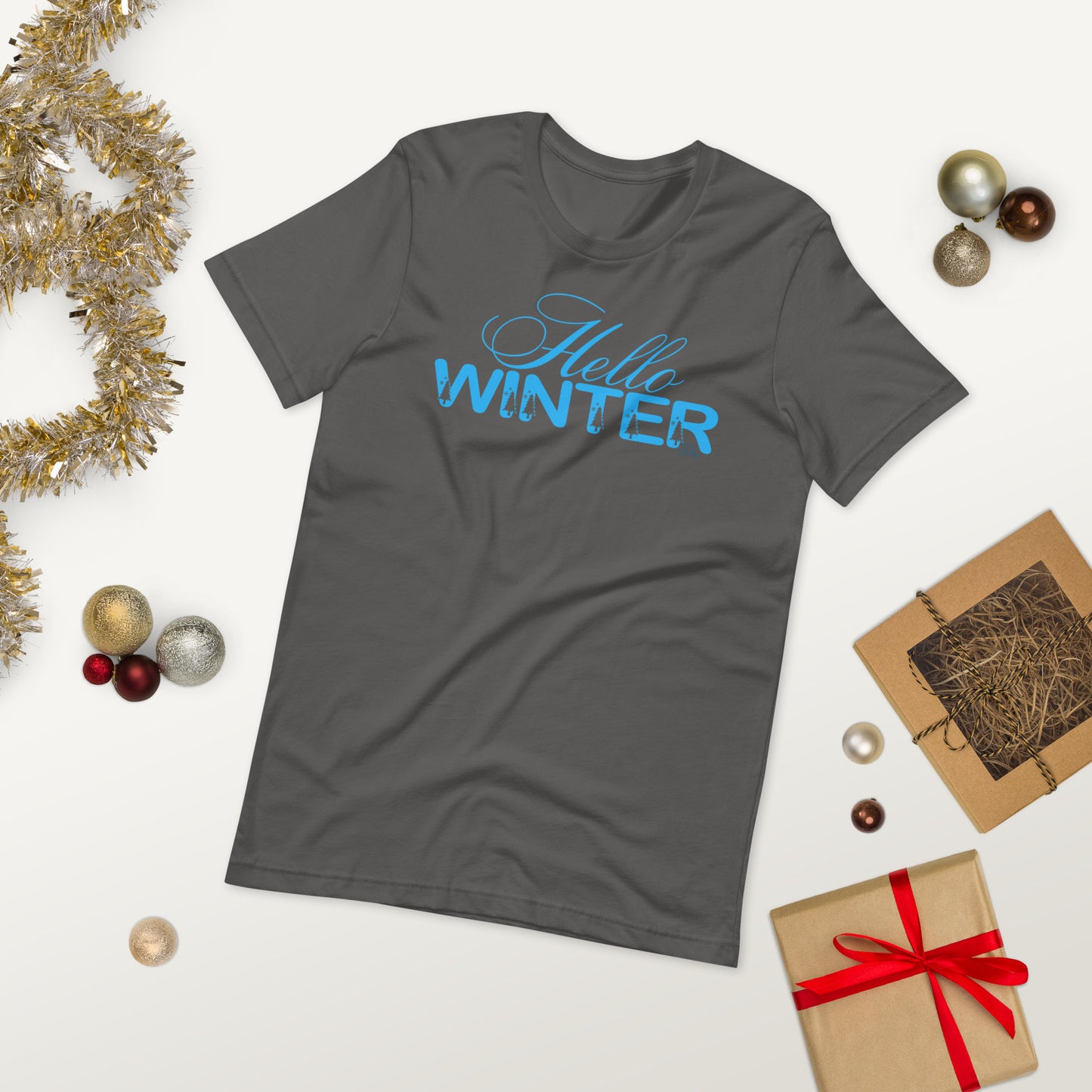 Hello Winter - Lightweight T-Shirt
