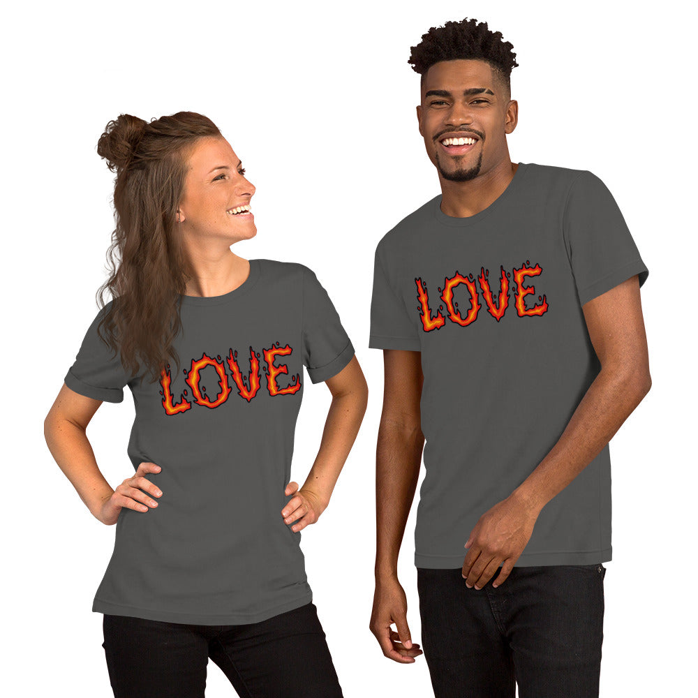 Burning Love - Lightweight T-shirt