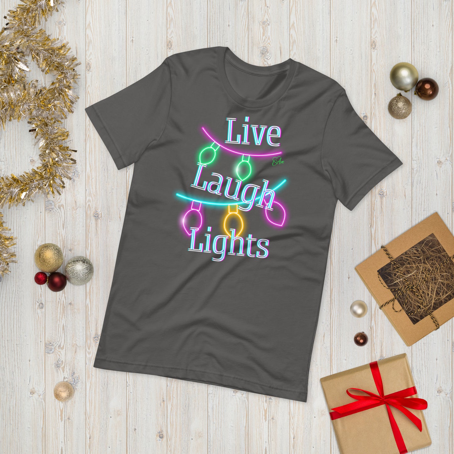 Lights Dark - Lightweight T-Shirt