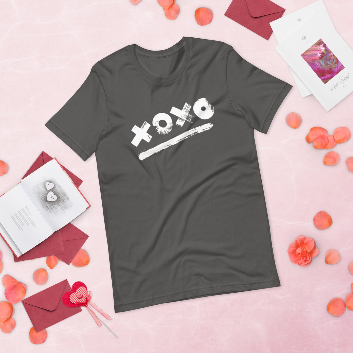 White XOXO - Lightweight T-Shirt