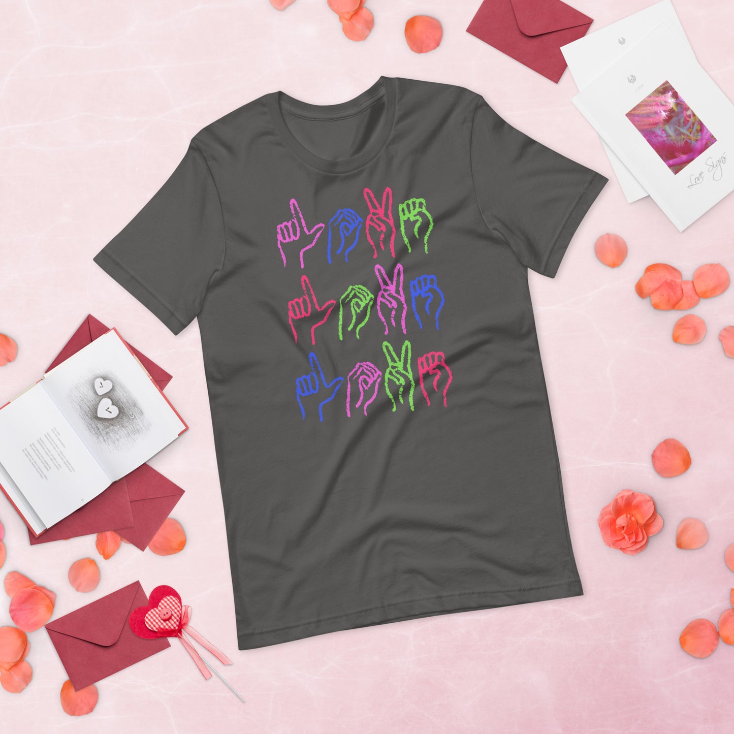 Love (Sign Language) - Lightweight T-Shirt