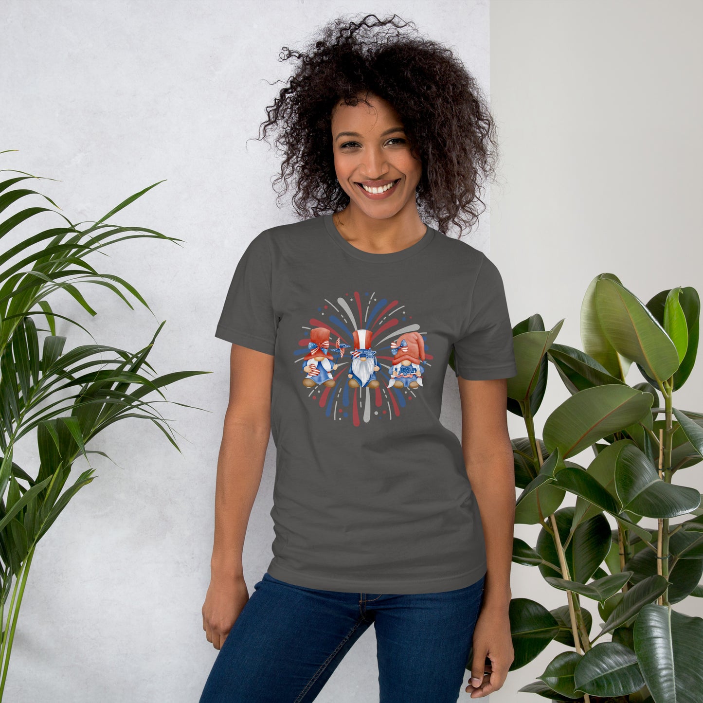 Patriotic Gnomes - Lightweight T-Shirt