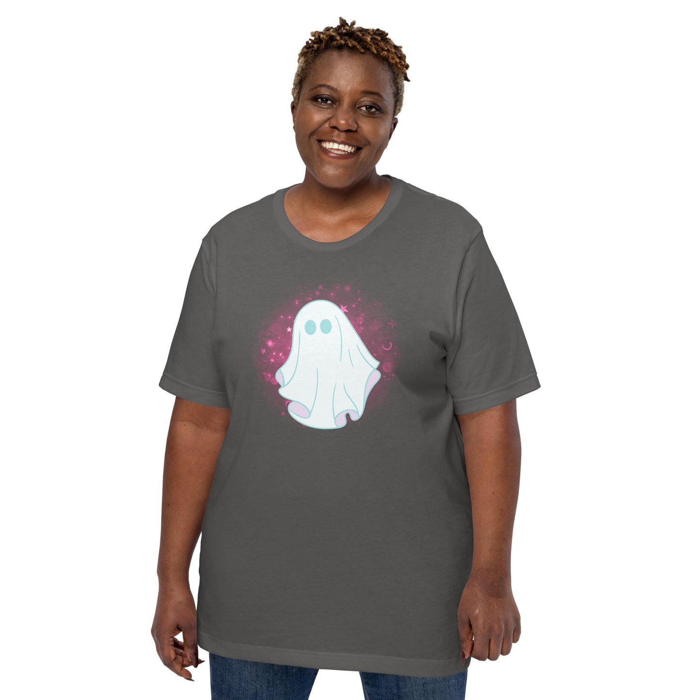 Pastel Ghost (Dark) - Lightweight T-Shirt