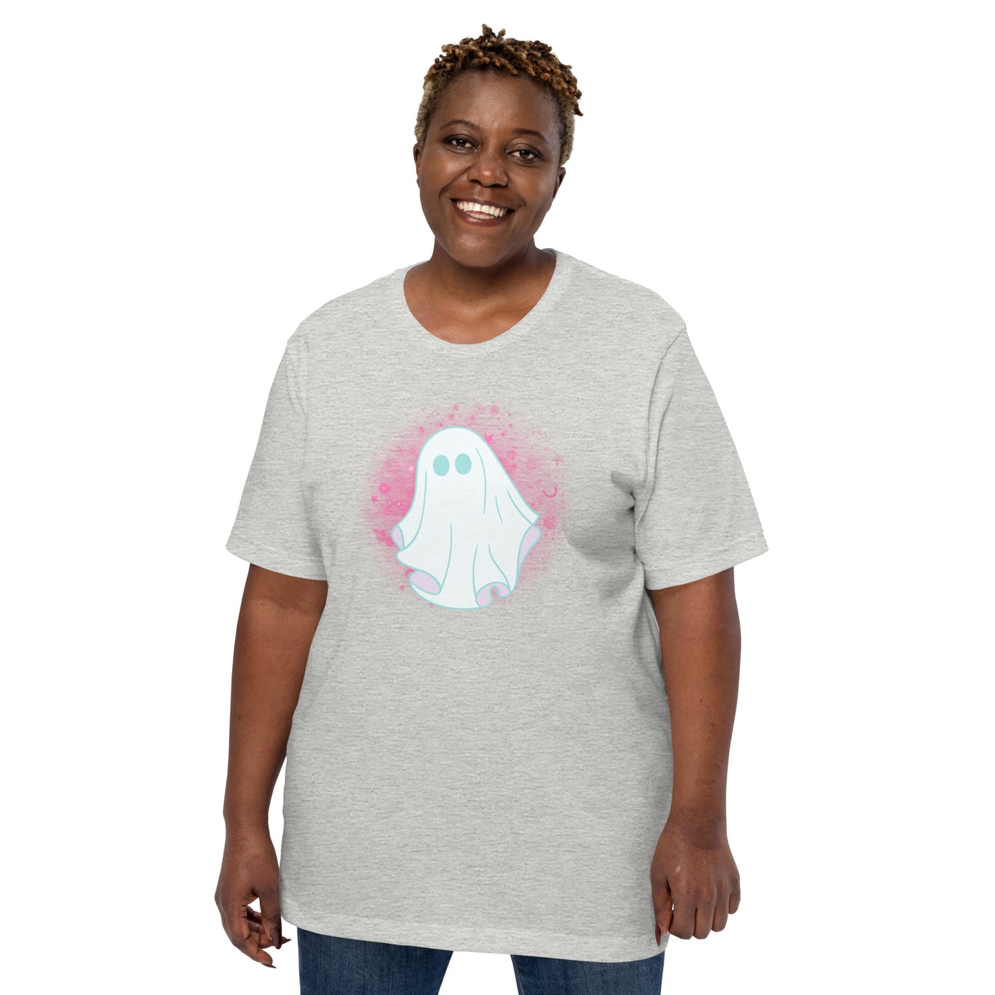 Pastel Ghost (Light) - Lightweight T-Shirt
