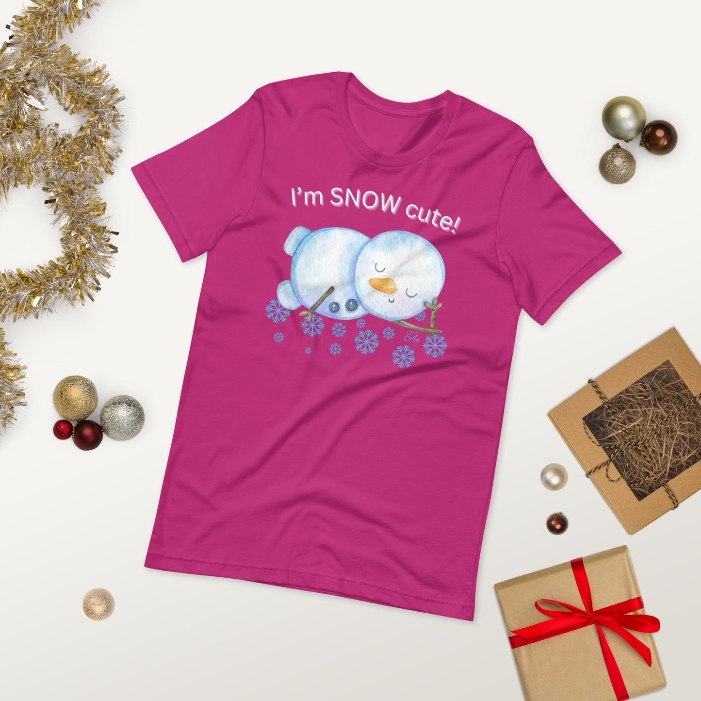 Snow Cute - Lightweight T-Shirt
