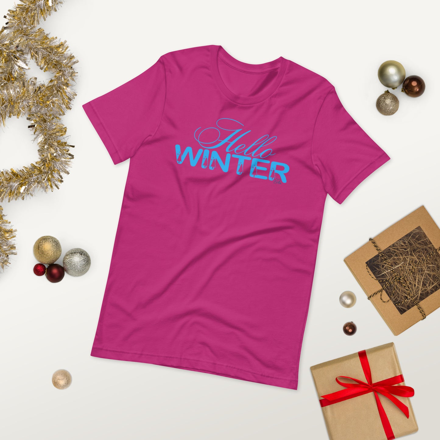 Hello Winter - Lightweight T-Shirt