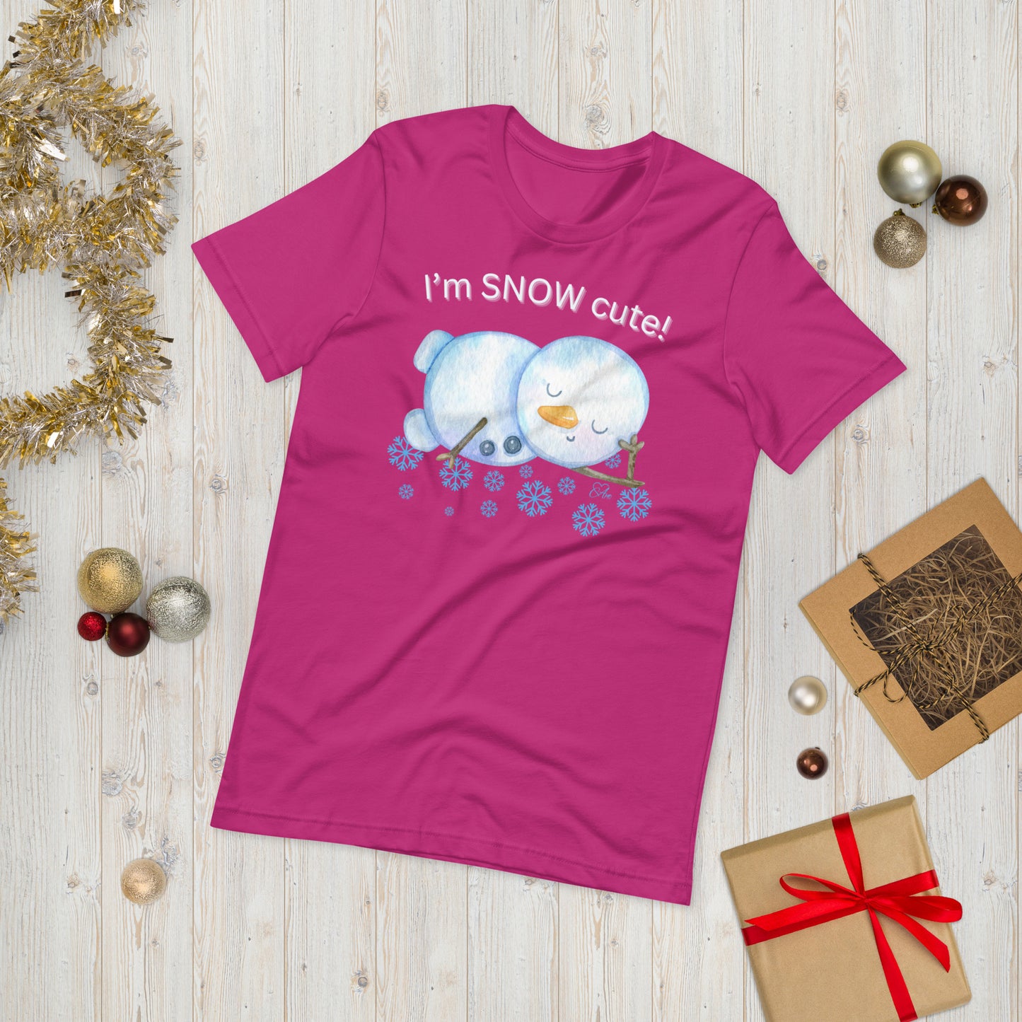 Snow Cute - Lightweight T-Shirt