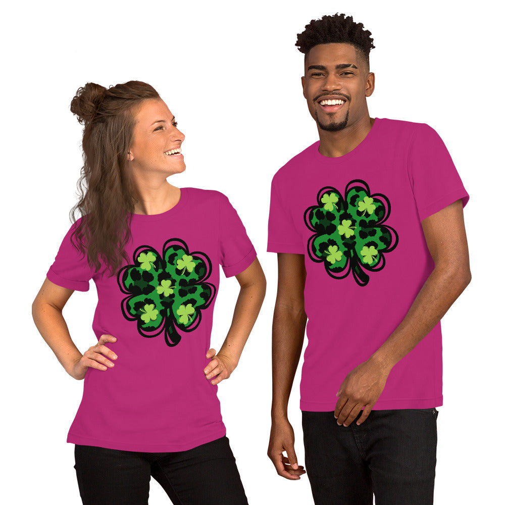 Leopard Clover - Lightweight T-Shirt