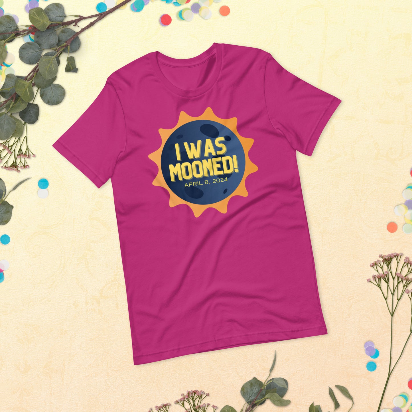 Mooned - Solar Eclipse (2024) - Lightweight T-Shirt
