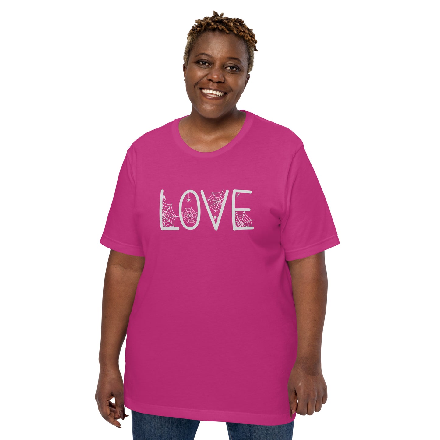 Webs of Love (Dark) - Lightweight T-Shirt
