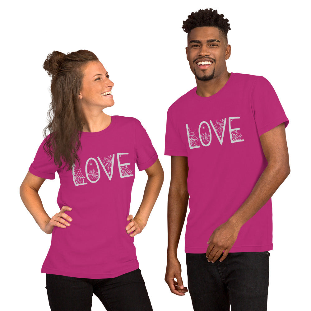Webs of Love (Dark) - Lightweight T-Shirt