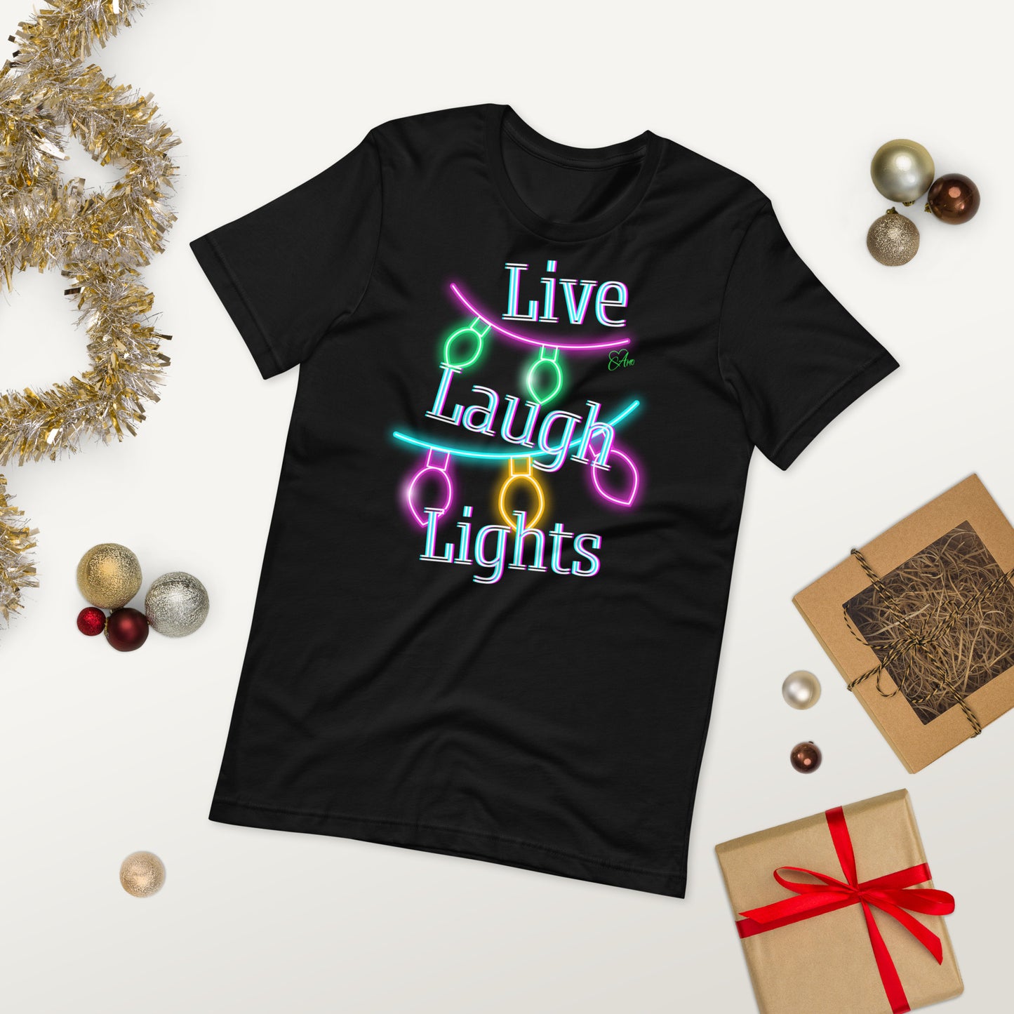 Lights Dark - Lightweight T-Shirt