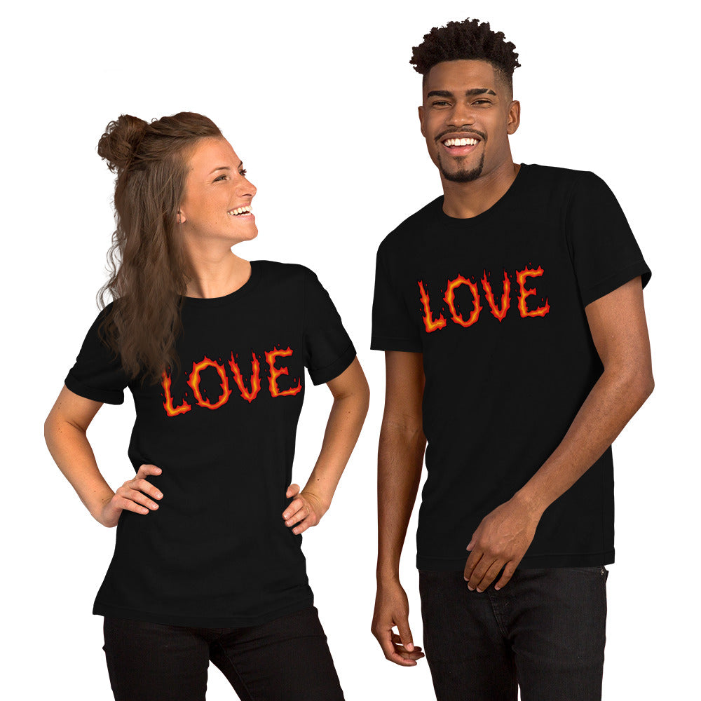 Burning Love - Lightweight T-shirt