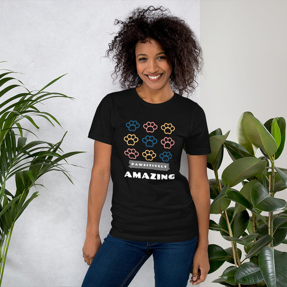 PAWS Dark - Lightweight T-Shirt