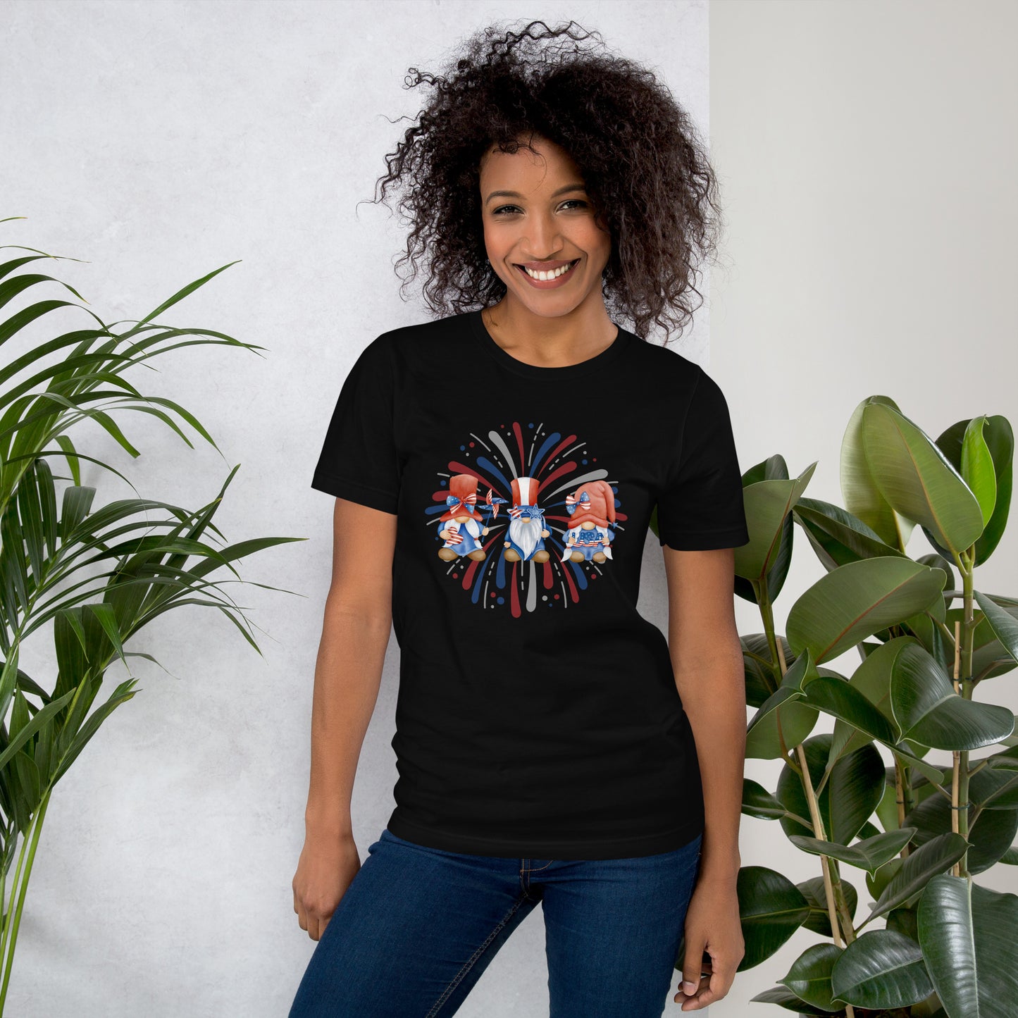 Patriotic Gnomes - Lightweight T-Shirt