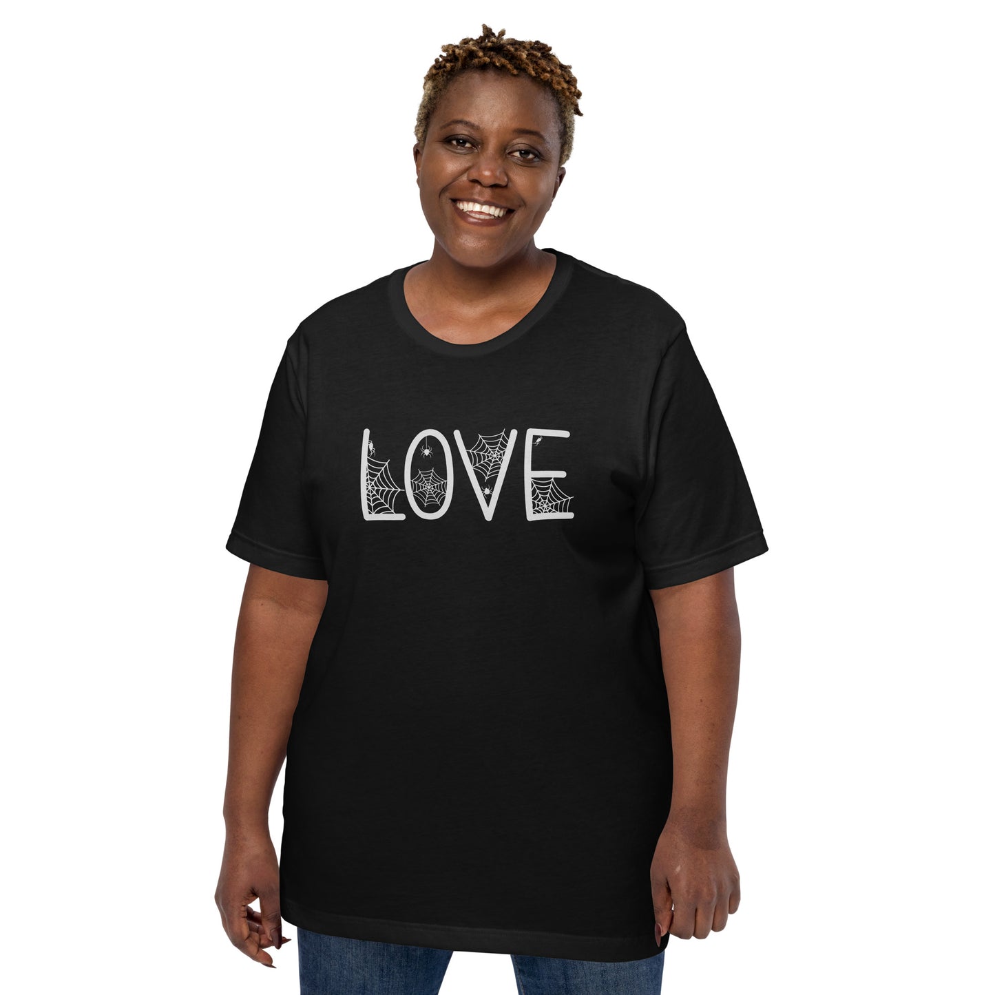 Webs of Love (Dark) - Lightweight T-Shirt