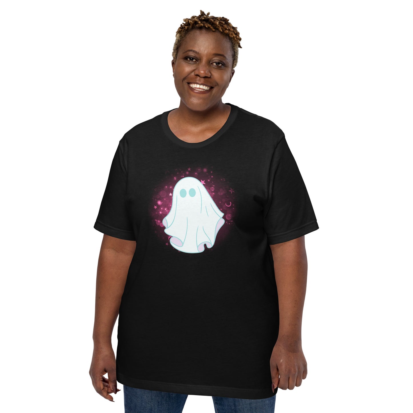 Pastel Ghost (Dark) - Lightweight T-Shirt