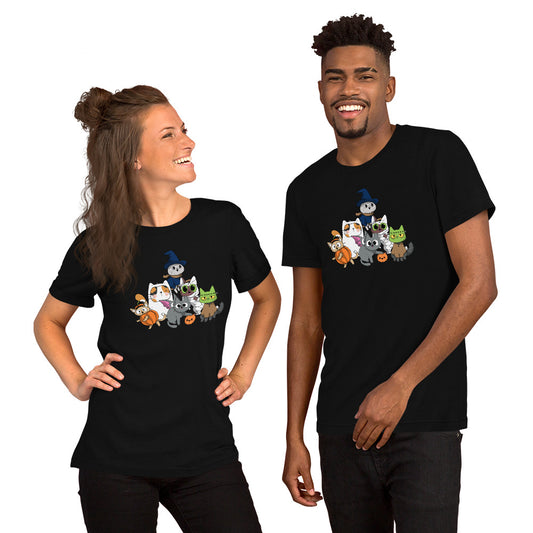 Halloween Cats - Lightweight T-Shirt