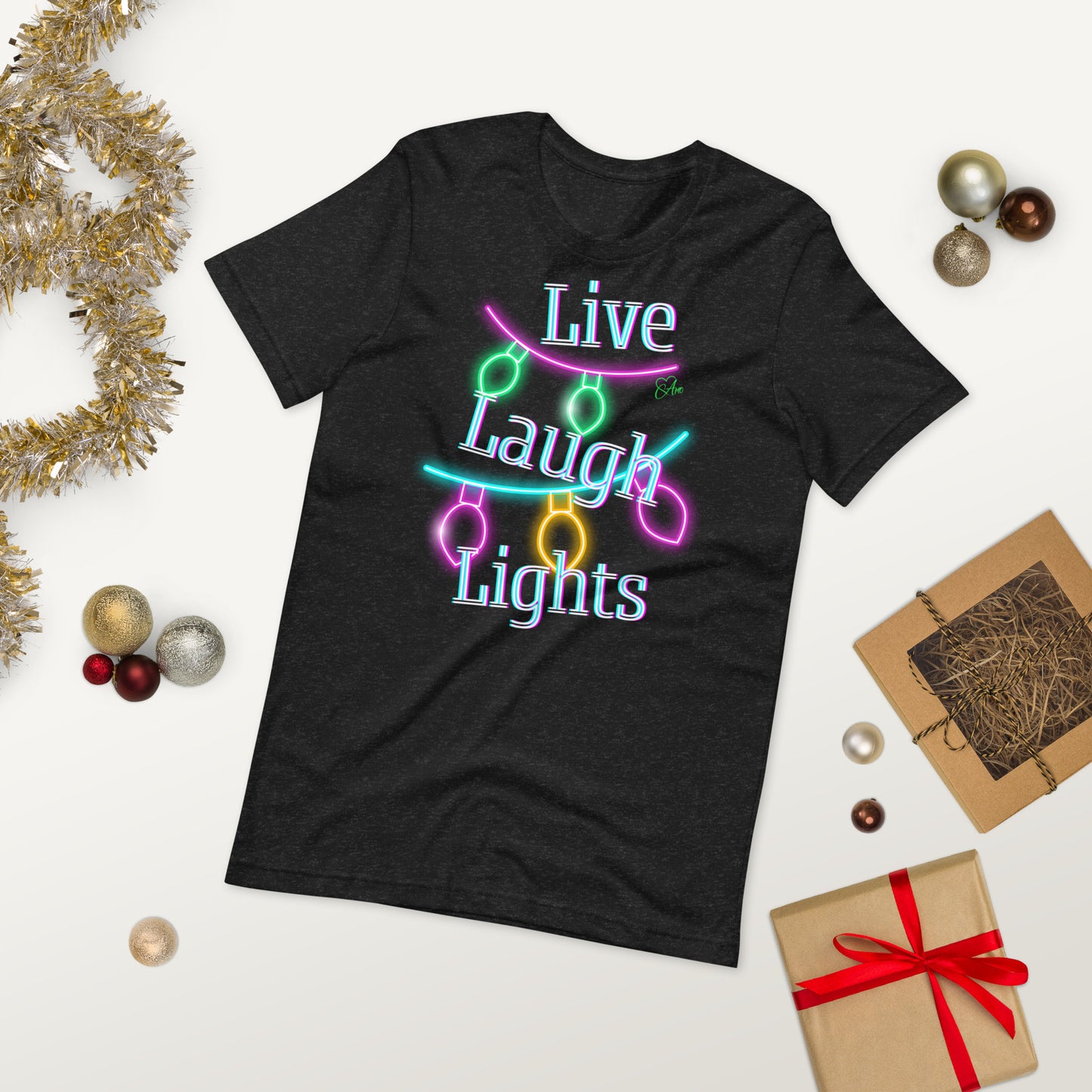 Lights Dark - Lightweight T-Shirt