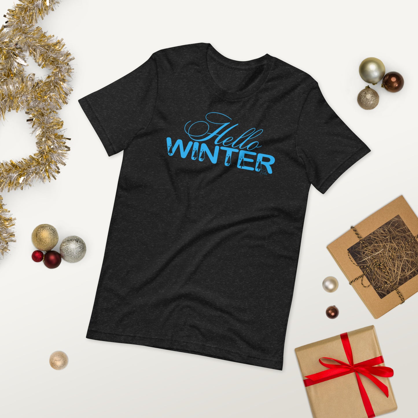 Hello Winter - Lightweight T-Shirt