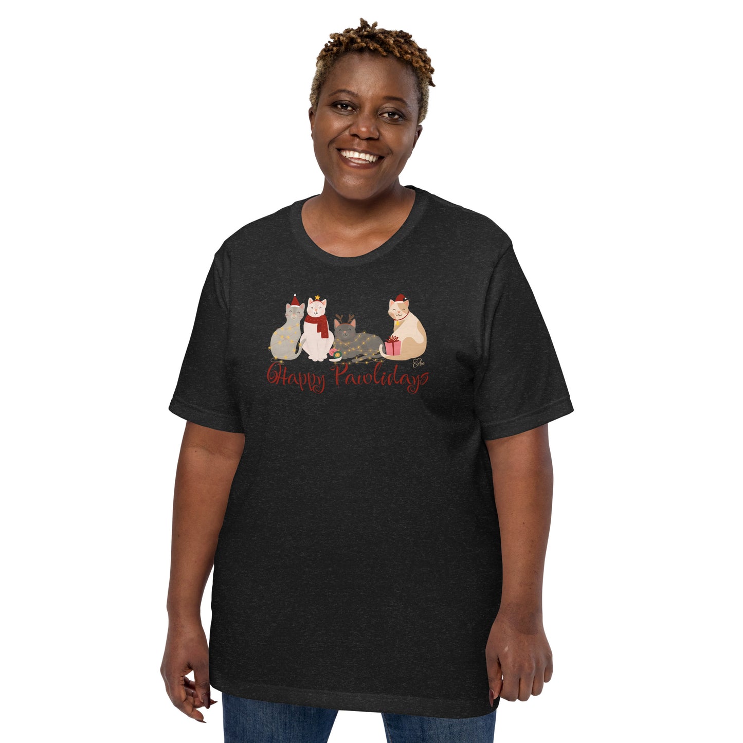 Cat Holiday - Lightweight T-Shirt