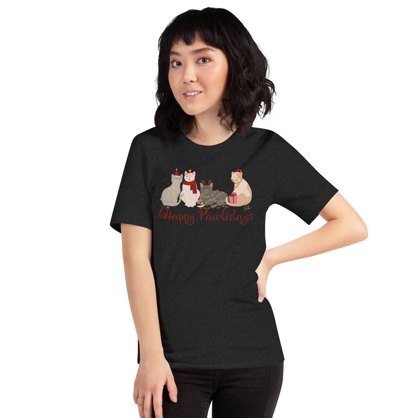 Cat Holiday - Lightweight T-Shirt