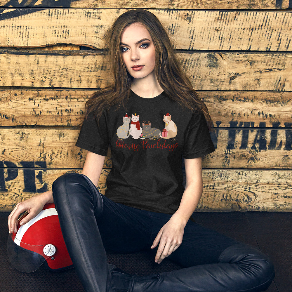 Cat Holiday - Lightweight T-Shirt