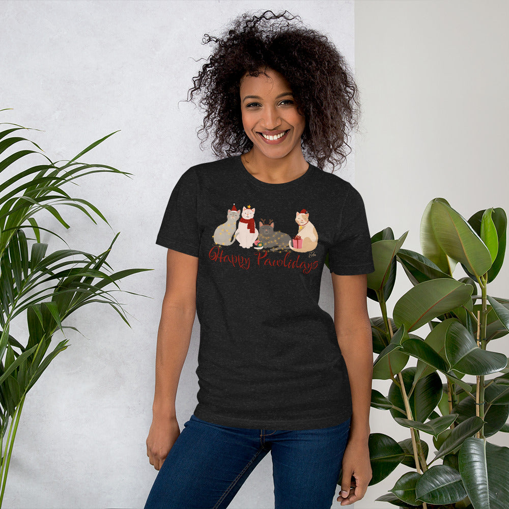 Cat Holiday - Lightweight T-Shirt