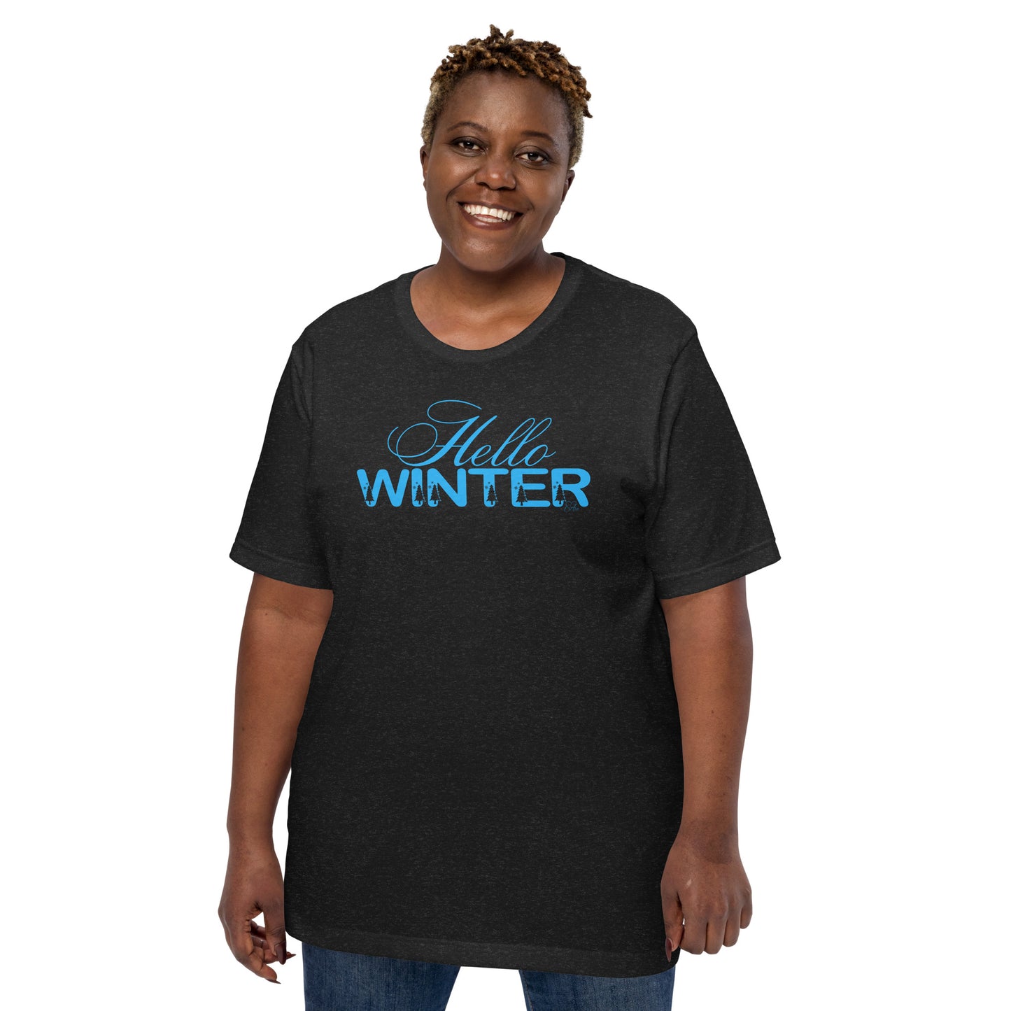 Hello Winter - Lightweight T-Shirt