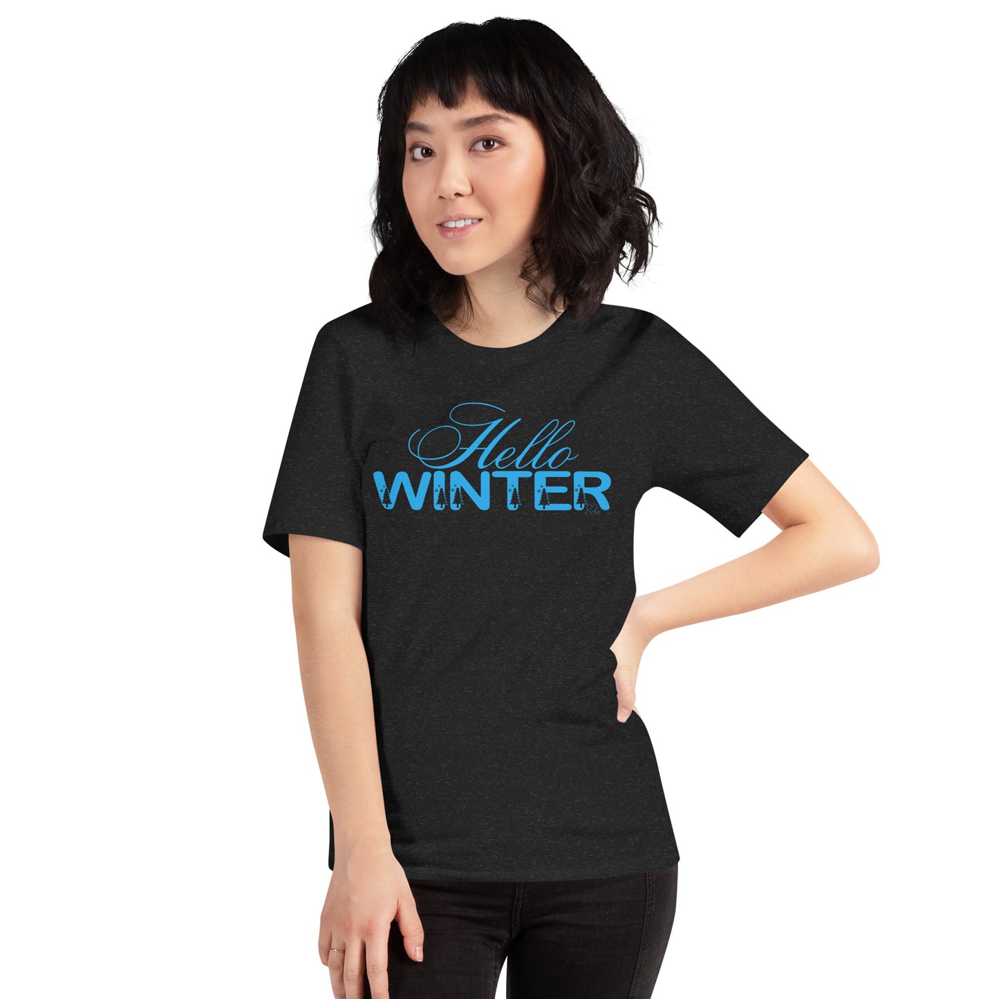 Hello Winter - Lightweight T-Shirt